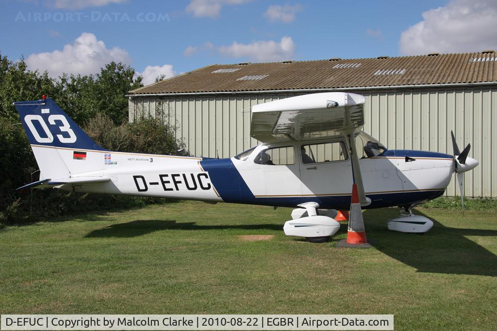D-EFUC, Cessna 172S C/N 172S-8003, Cessna 172S Skyhawk at Breighton Airfield's Summer Madness All Comers Fly-In in August 2010.