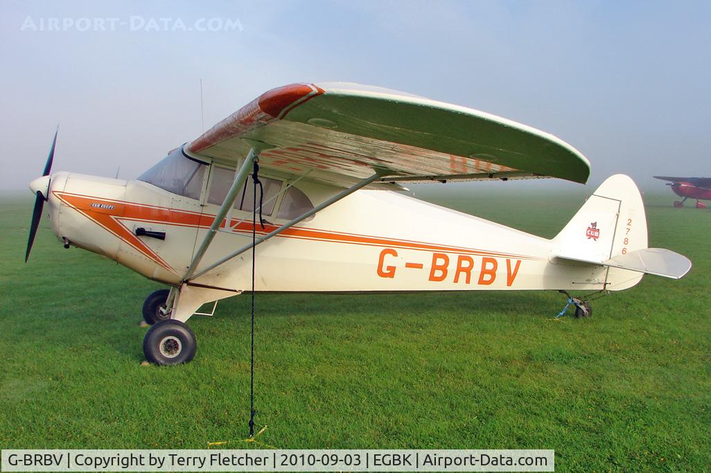 G-BRBV, 1941 Piper J-4A Cub Coupe C/N 4-1080, 1941 Piper PIPER J4A, c/n: 4-1080 at 2010 LAA National Rally