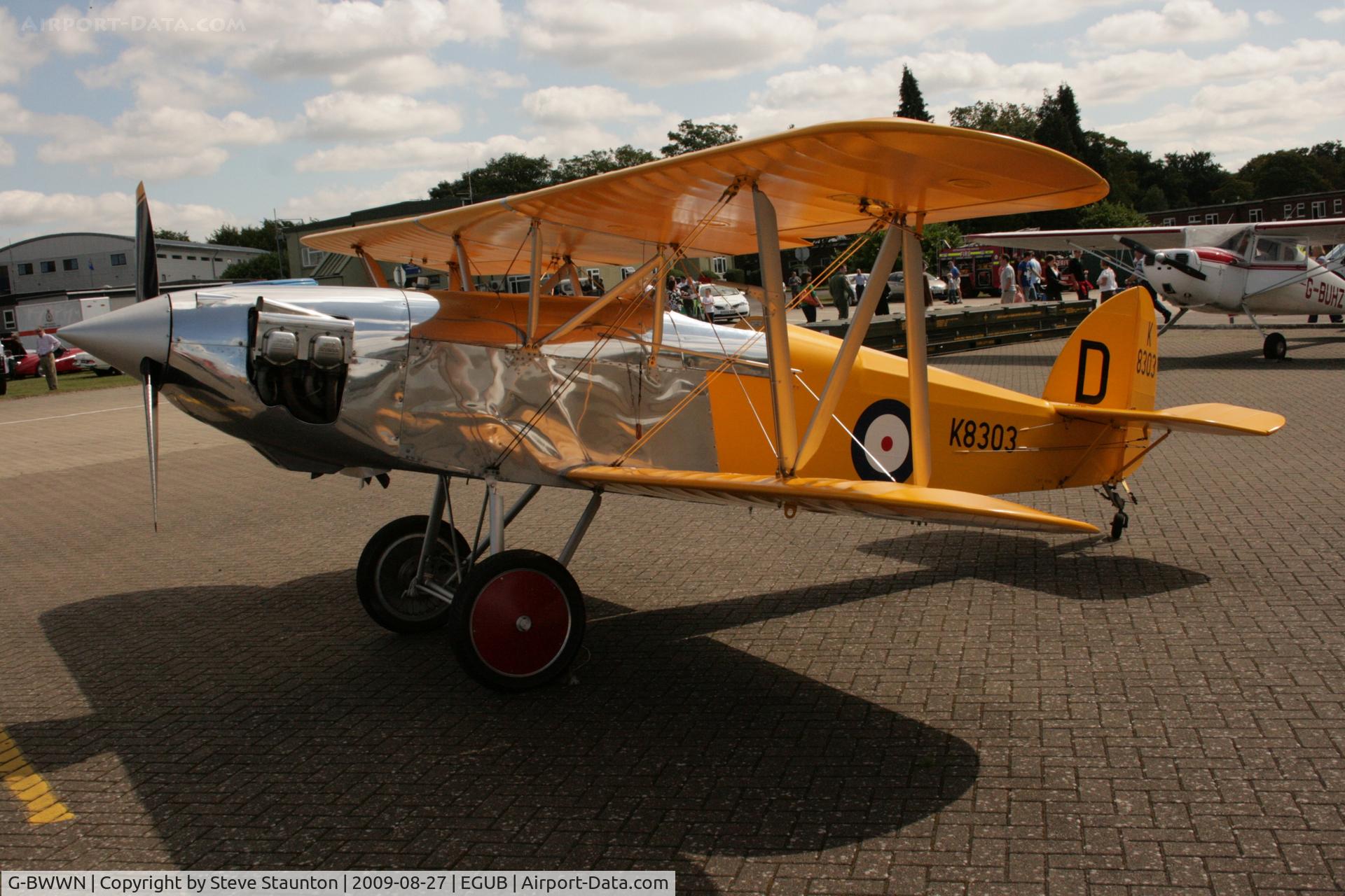 G-BWWN, 1998 Isaacs Fury II C/N PFA 011-10957, Taken at RAF Benson Families Day, August 2009