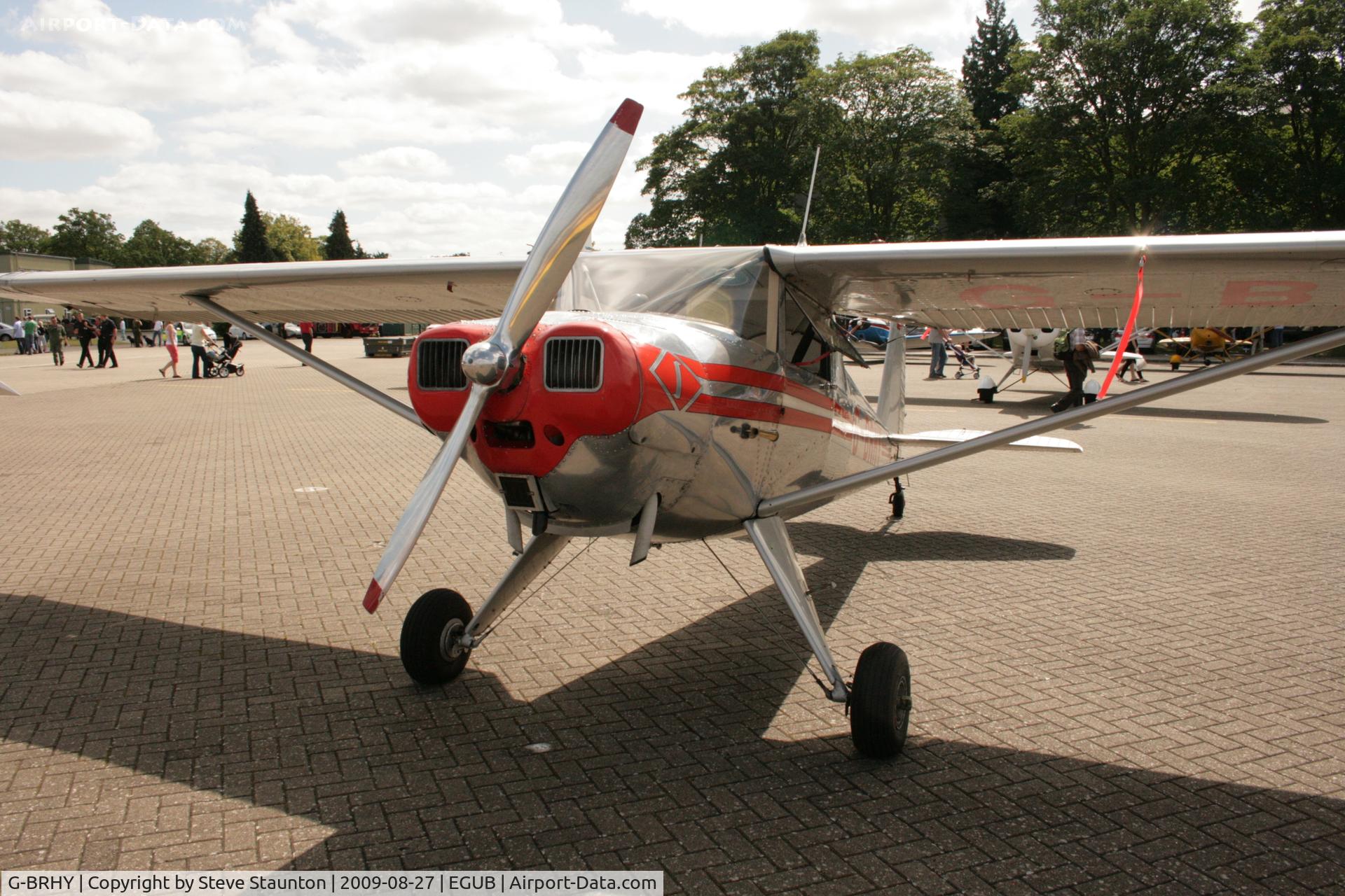 G-BRHY, 1947 Luscombe 8E Silvaire C/N 5138, Taken at RAF Benson Families Day, August 2009