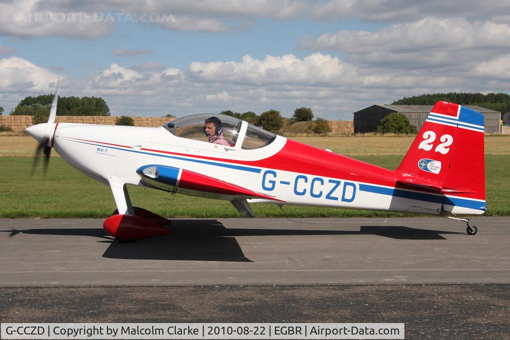 G-CCZD, 2004 Vans RV-7 C/N PFA 323-14087, Vans RV-7 at Breighton Airfield's Summer Madness All Comers Fly-In in August 2010.