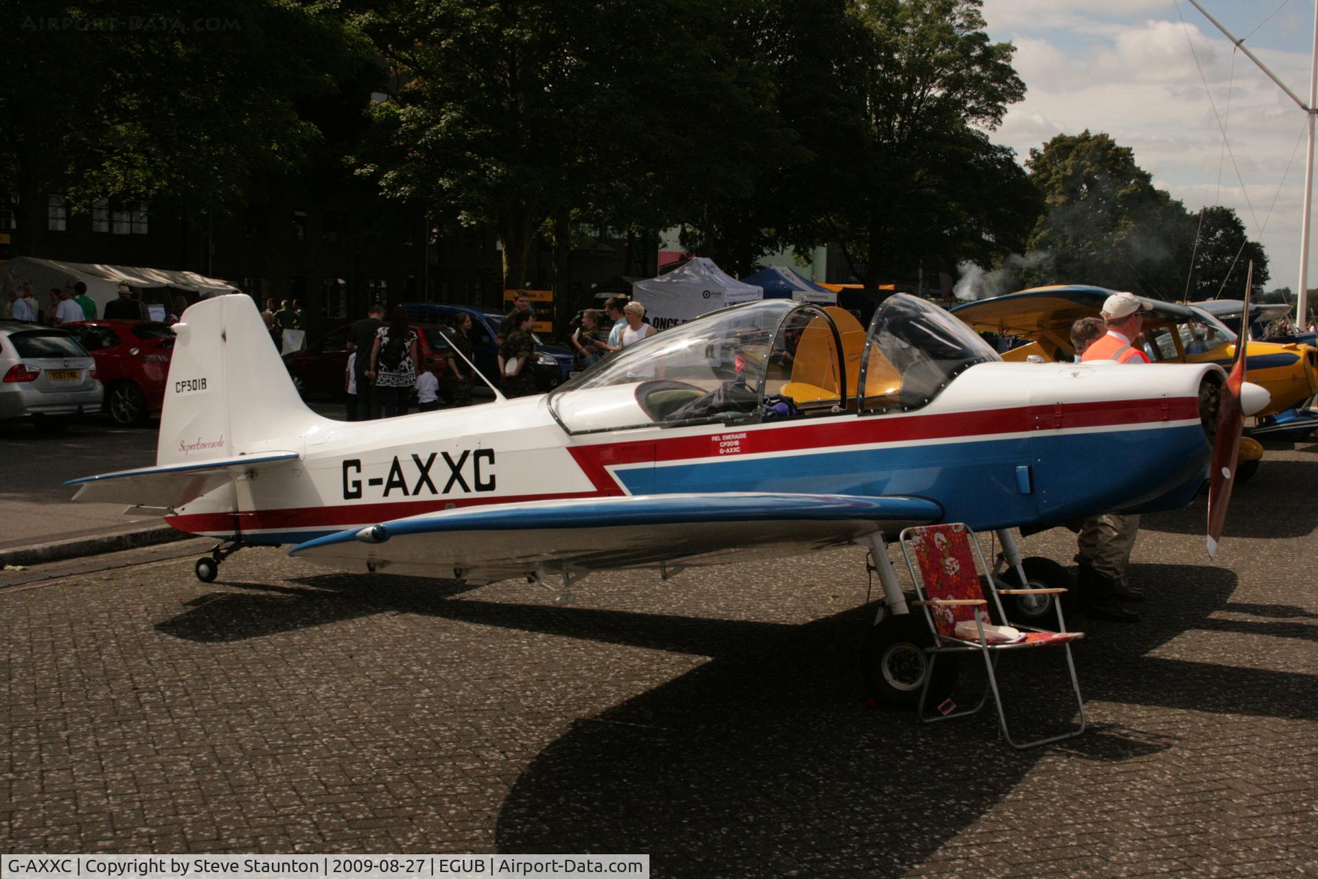 G-AXXC, 1959 Piel CP-301B Emeraude C/N 117, Taken at RAF Benson Families Day, August 2009