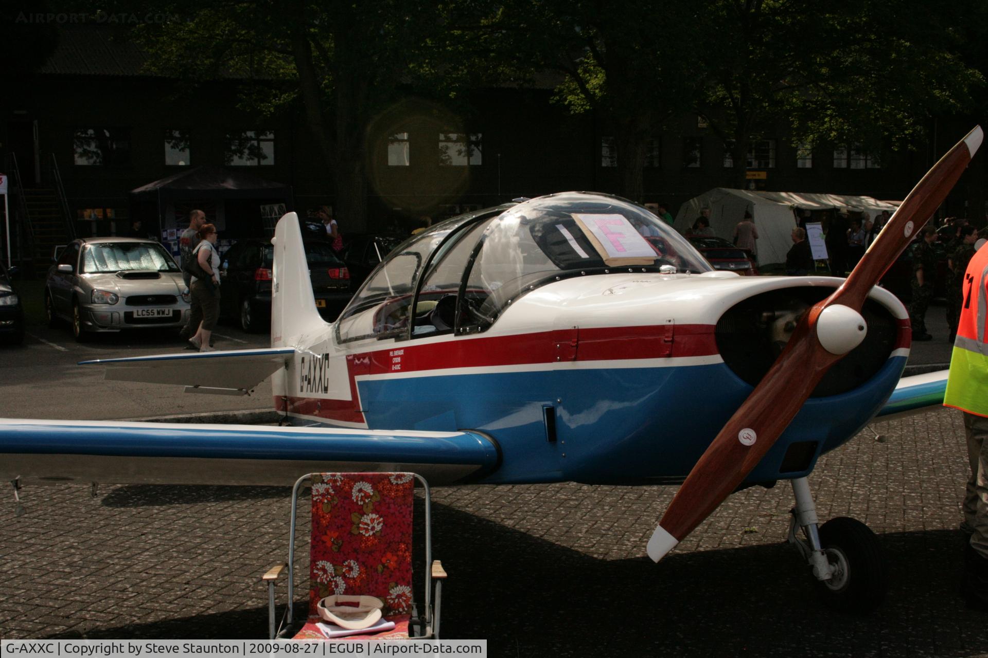 G-AXXC, 1959 Piel CP-301B Emeraude C/N 117, Taken at RAF Benson Families Day, August 2009