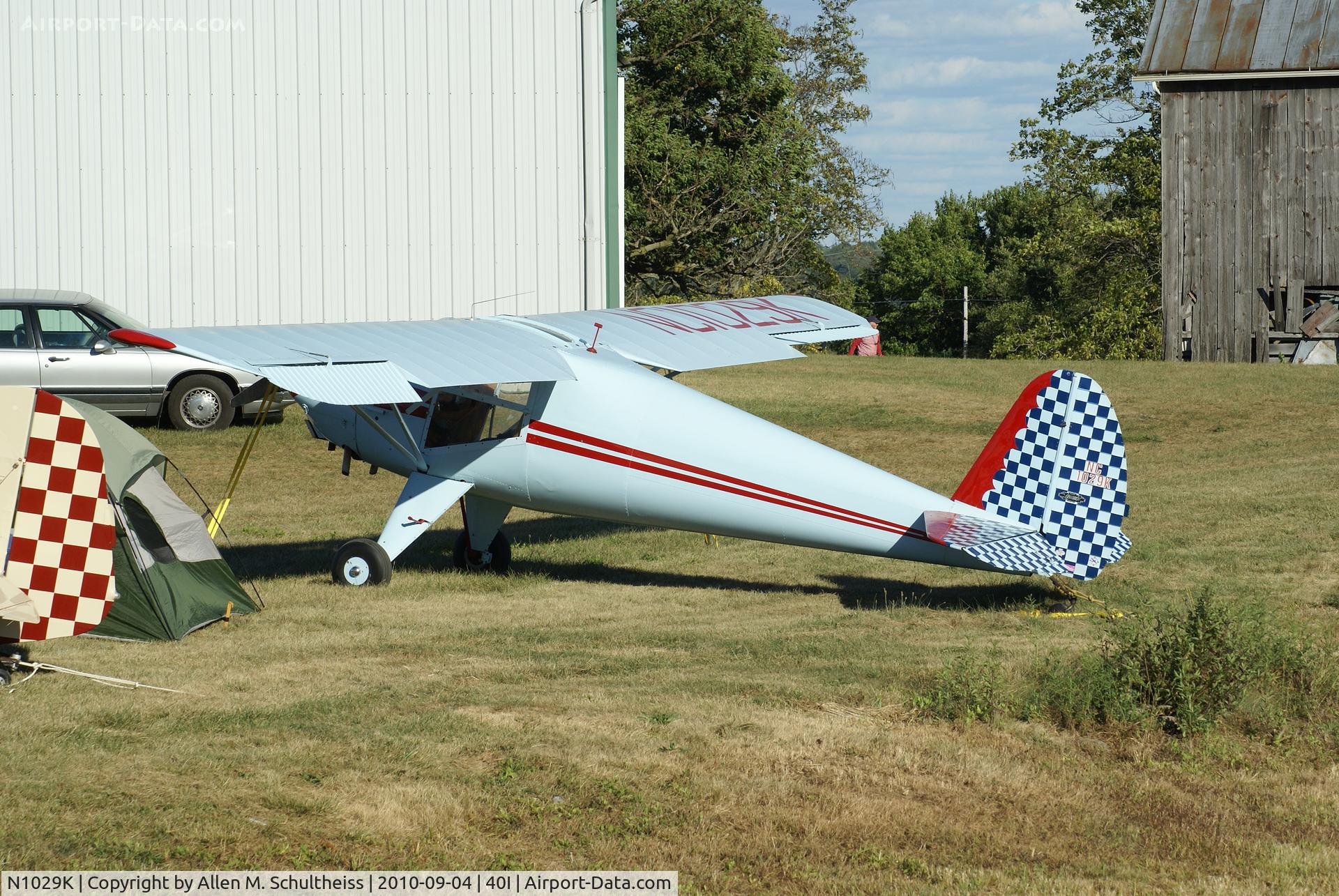 N1029K, 1946 Luscombe 8A C/N 3756, 1946 Luscombe 8A