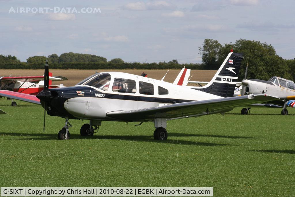G-SIXT, 1988 Piper PA-28-161 Cherokee Warrior II C/N 2816056, at the Sywell Airshow