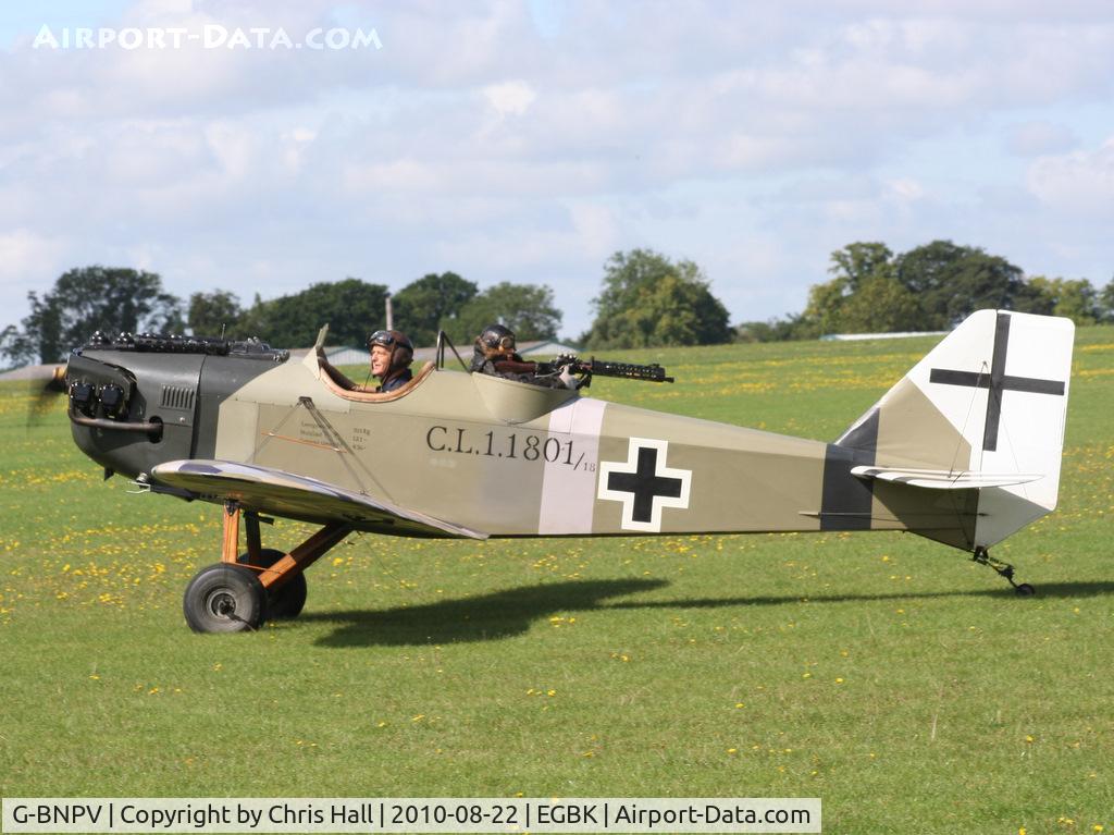 G-BNPV, 1988 Bowers Fly Baby 1A C/N PFA 016-11120, at the Sywell Airshow
