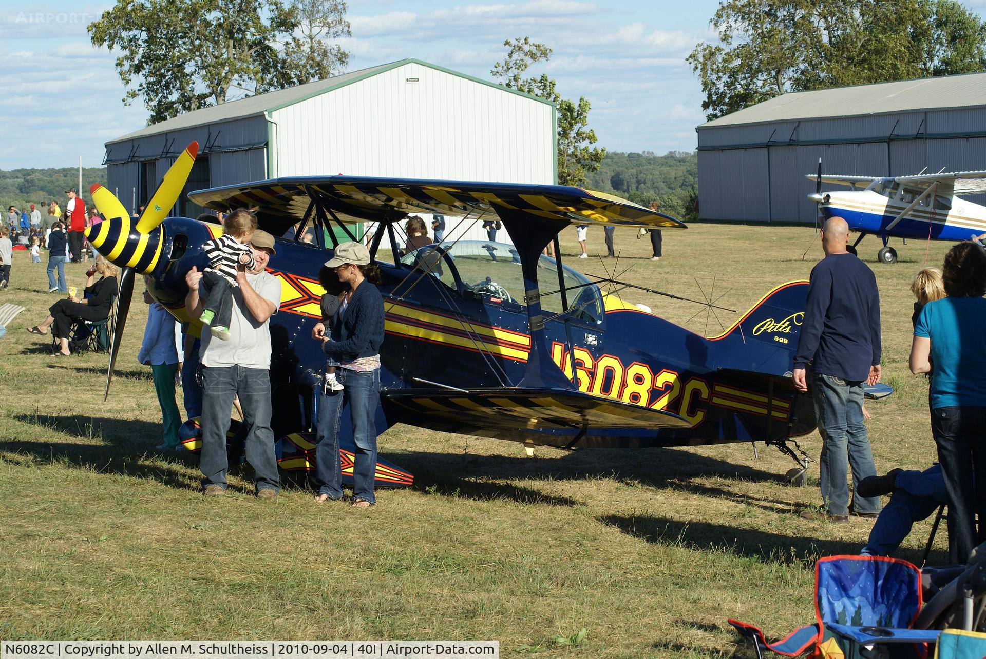 N6082C, 1988 Christen Pitts S-2B Special C/N 5153, PITTS S-2B