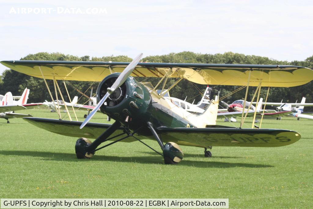 G-UPFS, 1941 Waco UPF-7 C/N 5660, at the Sywell Airshow