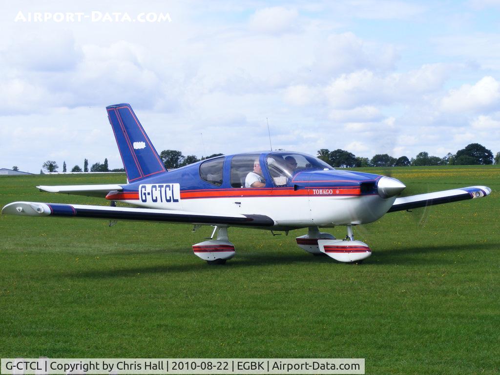 G-CTCL, 1990 Socata TB-10 Tobago C/N 1107, at the Sywell Airshow