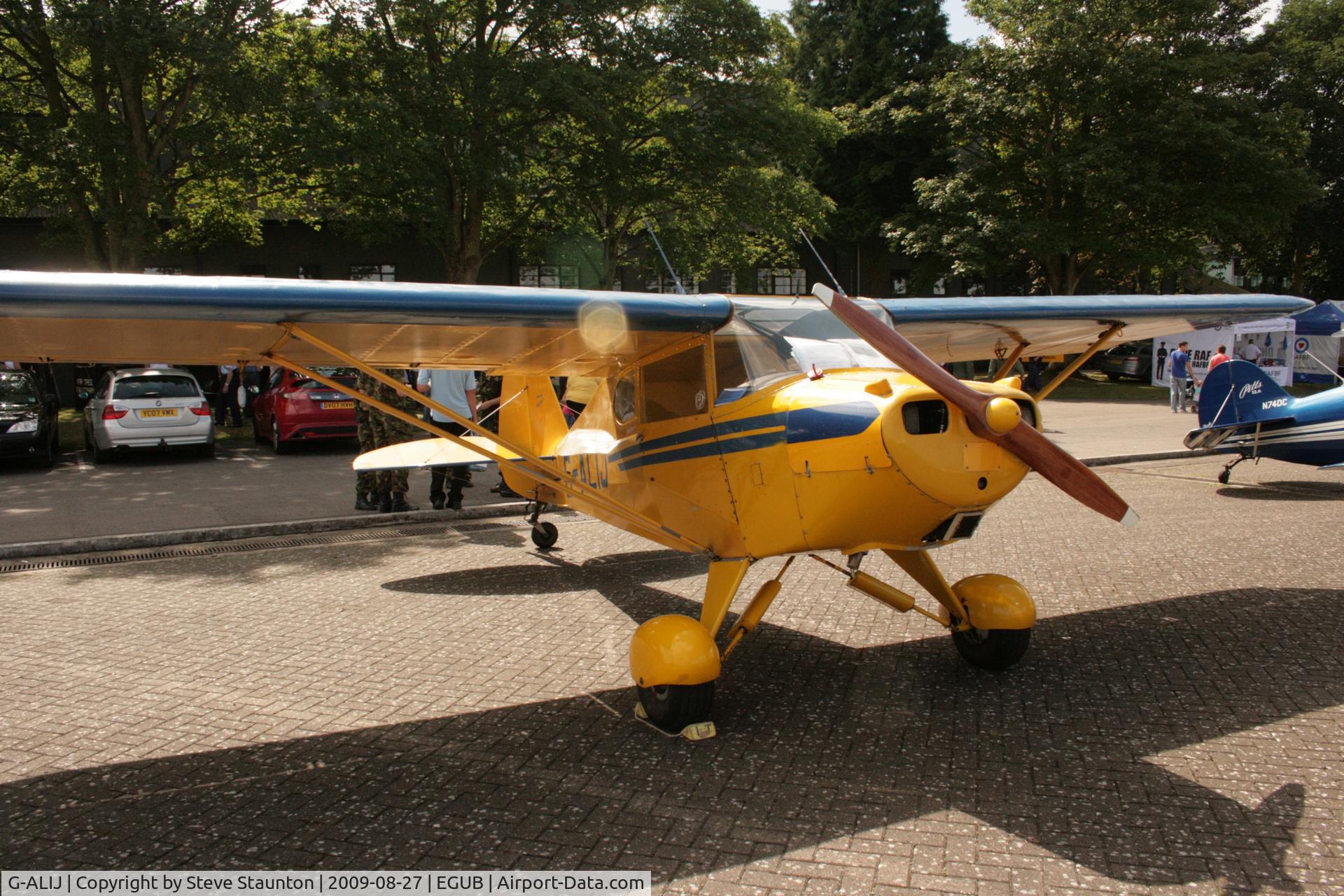 G-ALIJ, 1949 Piper PA-17 Vagabond C/N 17-166, Taken at RAF Benson Families Day, August 2009