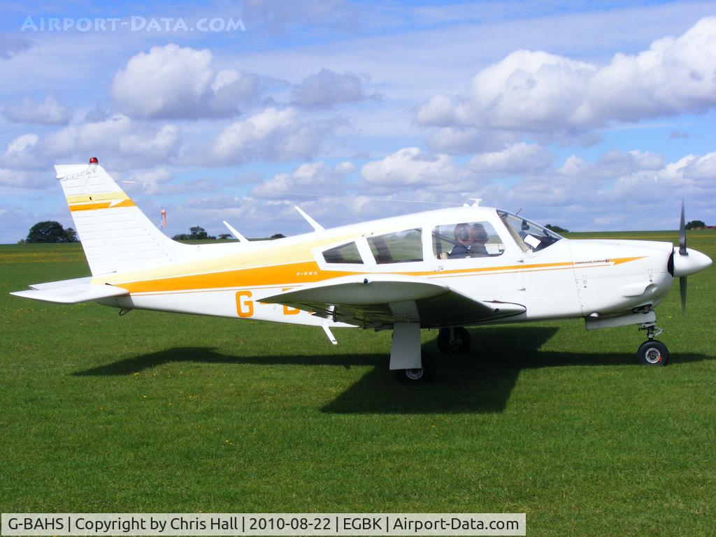 G-BAHS, 1972 Piper PA-28R-200-2 Cherokee Arrow II C/N 28R-7335017, at the Sywell Airshow