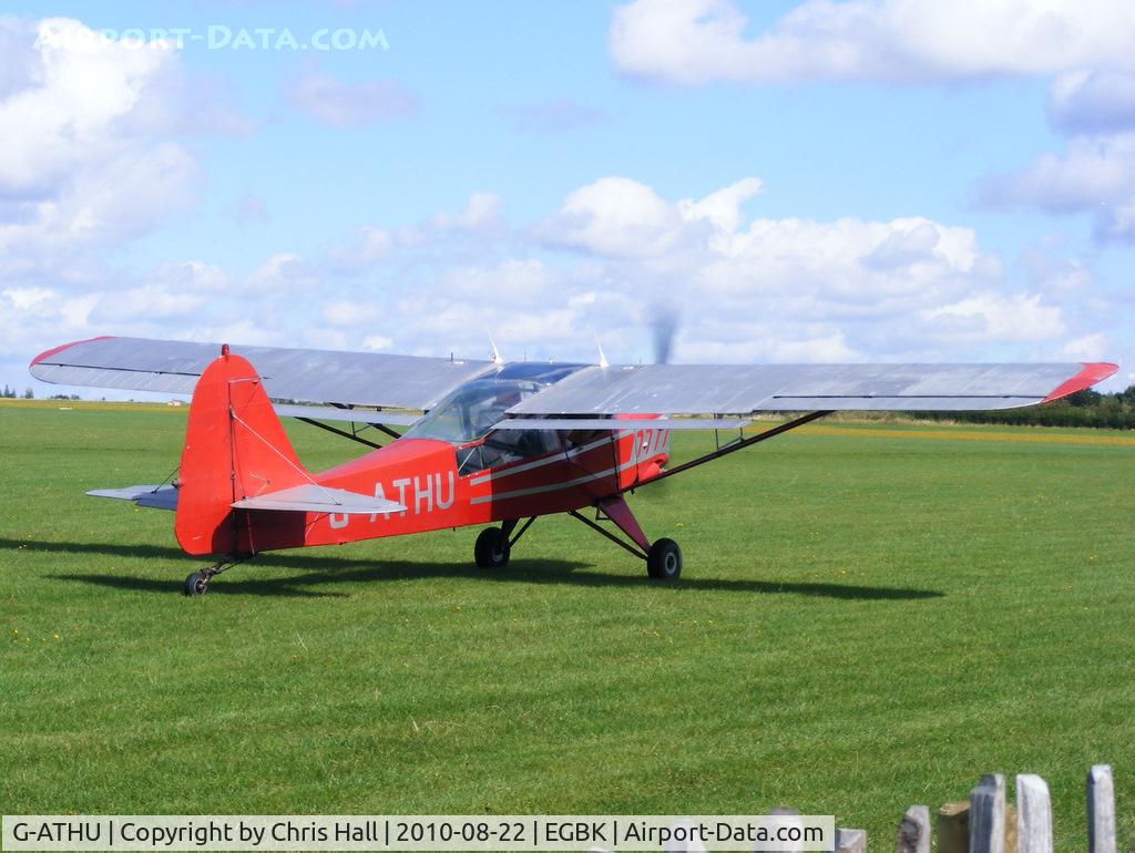 G-ATHU, 1945 Beagle A-61 Terrier C/N AUS/127/FM, at the Sywell Airshow