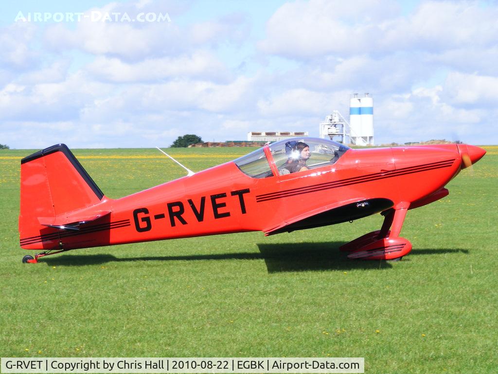 G-RVET, 1999 Vans RV-6 C/N PFA 181-12852, at the Sywell Airshow