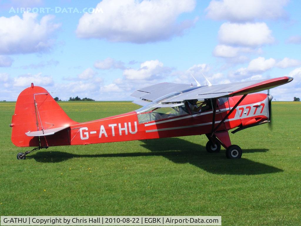 G-ATHU, 1945 Beagle A-61 Terrier C/N AUS/127/FM, at the Sywell Airshow
