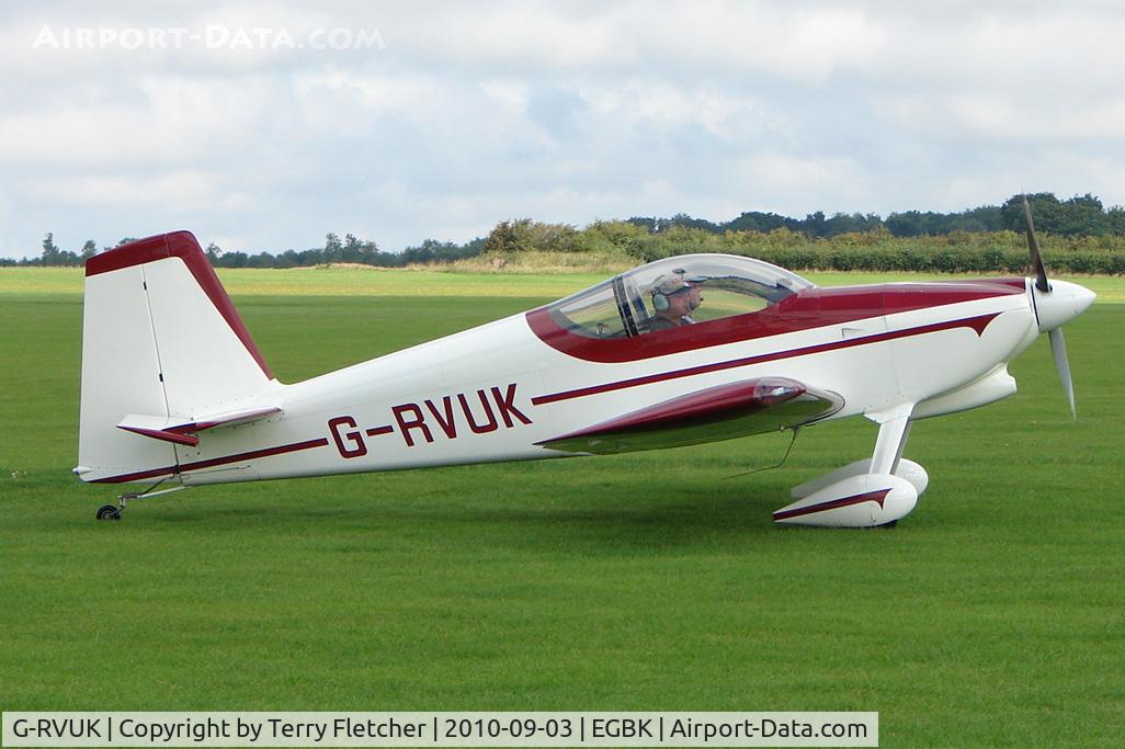 G-RVUK, 2006 Vans RV-7 C/N PFA 323-14441, 2006 Fray Rj VANS RV-7, c/n: PFA 323-14441 at 2010 LAA National Rally