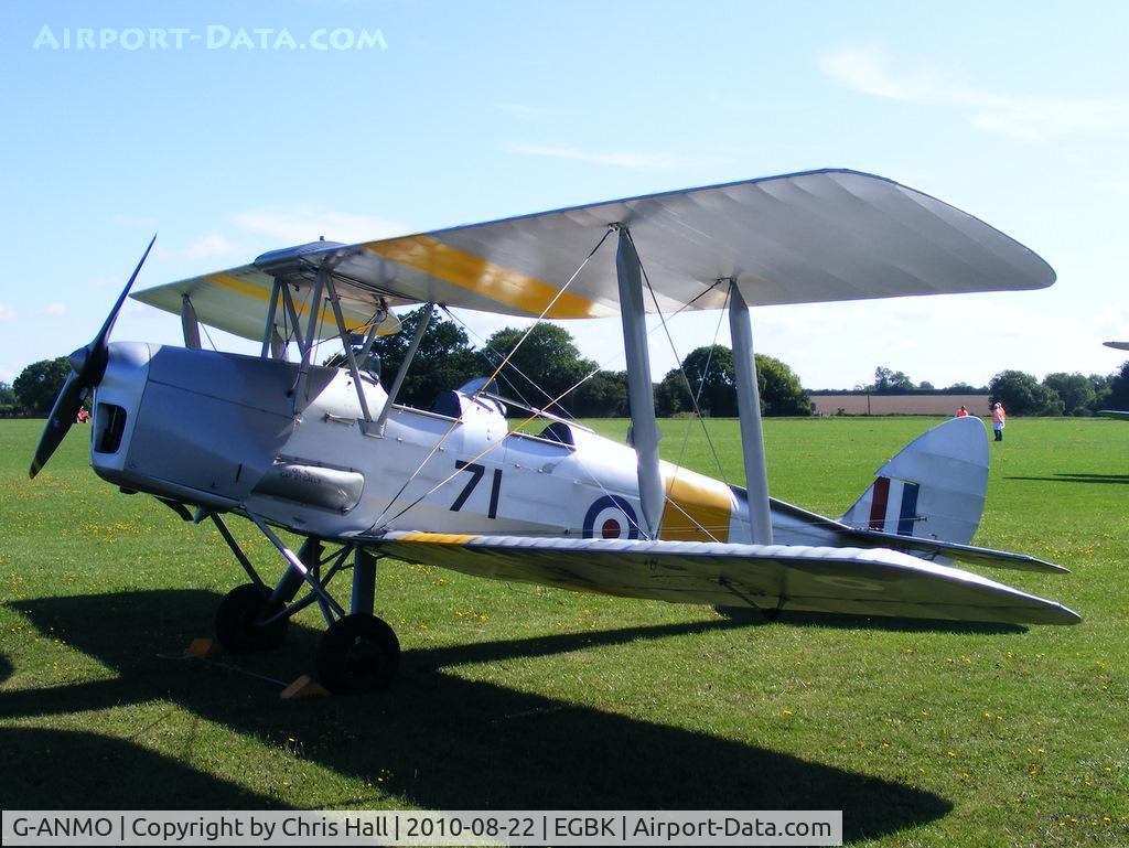 G-ANMO, 1935 De Havilland DH-82A Tiger Moth II C/N 3255, at the Sywell Airshow