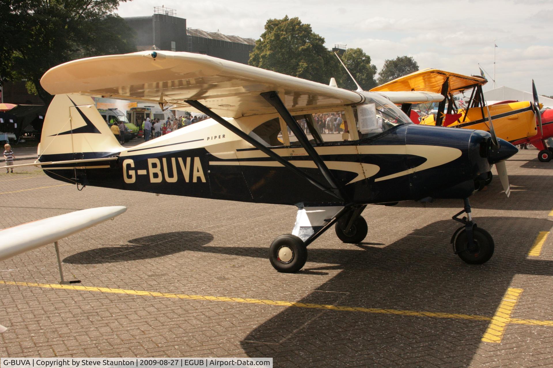 G-BUVA, 1959 Piper PA-22-135 Tri-Pacer C/N 22-1301, Taken at RAF Benson Families Day, August 2009