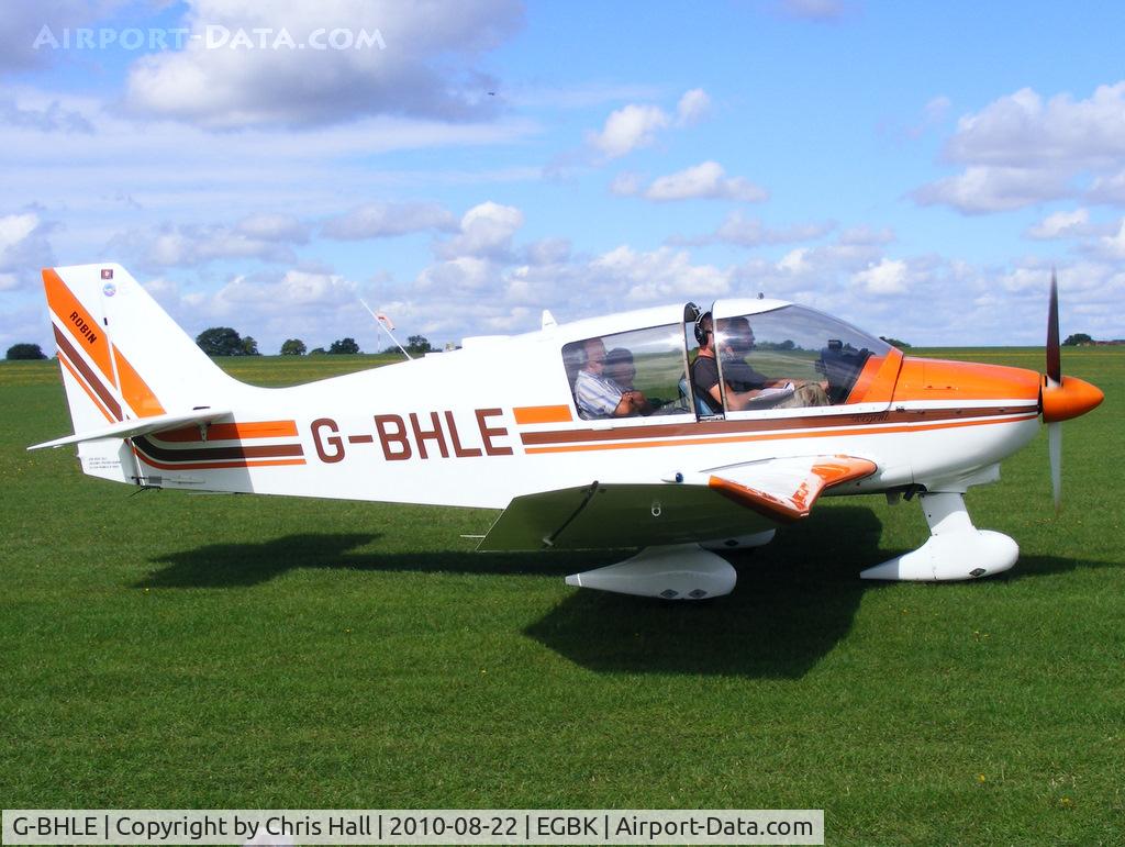 G-BHLE, 1980 Robin DR-400-180 Regent Regent C/N 1466, at the Sywell Airshow