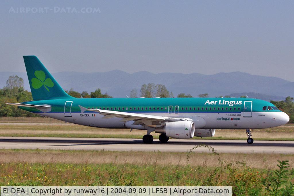 EI-DEA, 2004 Airbus A320-214 C/N 2191, departing on runway 16