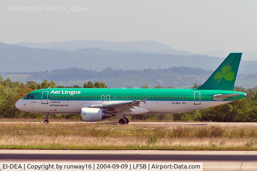 EI-DEA, 2004 Airbus A320-214 C/N 2191, taxi on bravo