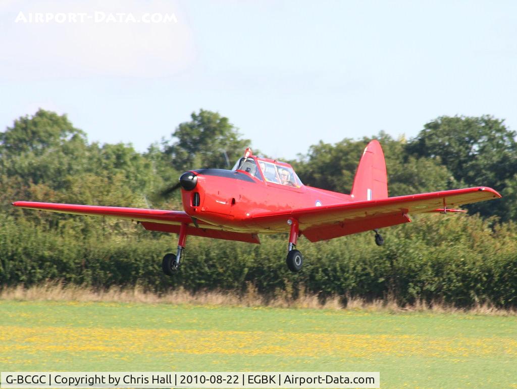 G-BCGC, 1952 De Havilland DHC-1 Chipmunk T.10 C/N C1/0776, at the Sywell Airshow