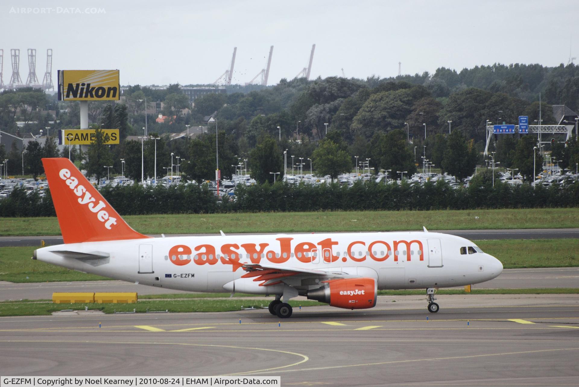 G-EZFM, 2009 Airbus A319-111 C/N 4069, EASYJET