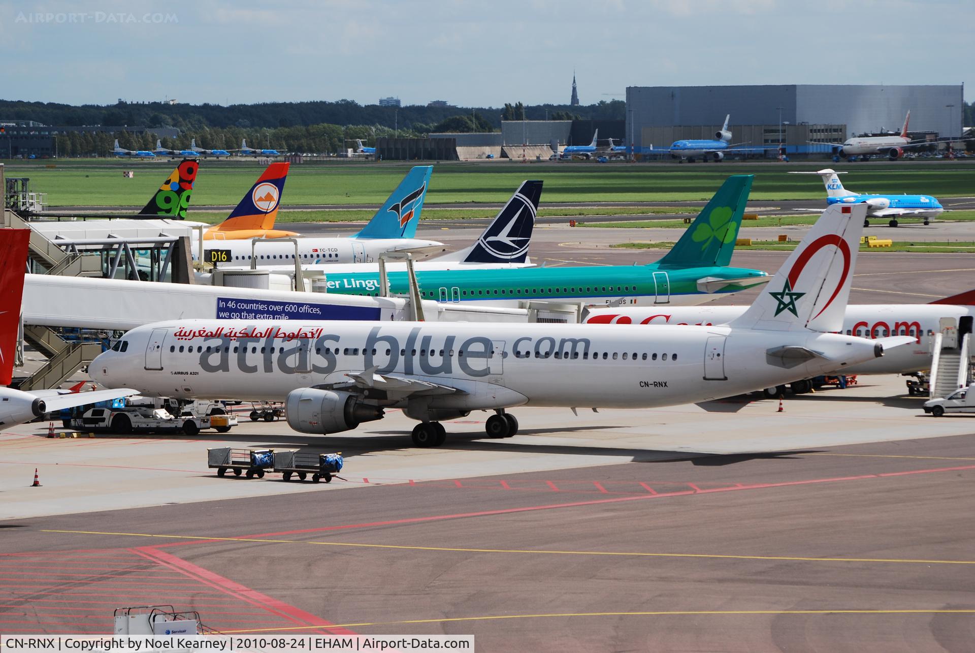 CN-RNX, 2003 Airbus A321-211 C/N 2064, ATLAS-BLUE