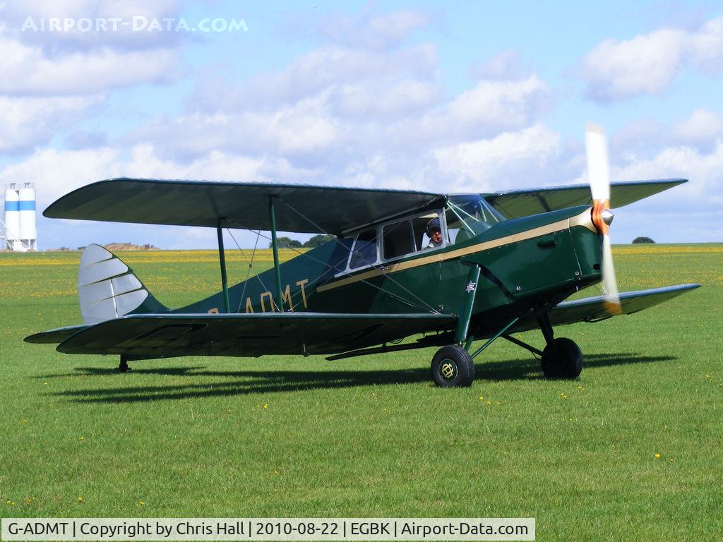G-ADMT, 1936 De Havilland DH.87B Hornet Moth C/N 8093, at the Sywell Airshow