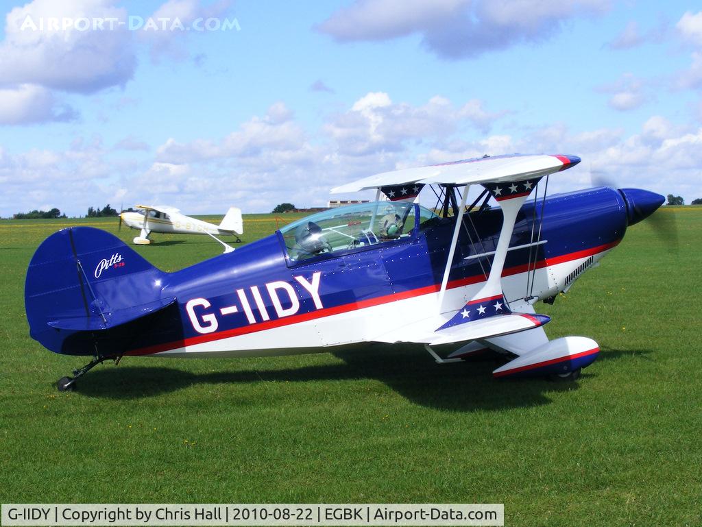 G-IIDY, 1982 Aerotek Pitts S-2B Special C/N 5000, at the Sywell Airshow