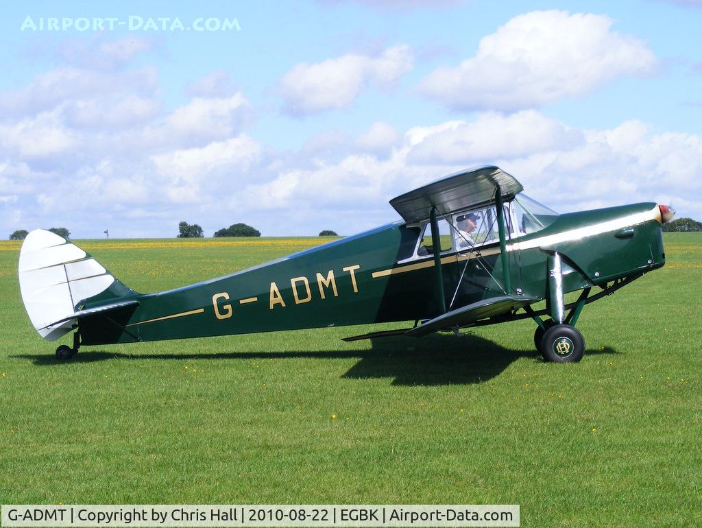 G-ADMT, 1936 De Havilland DH.87B Hornet Moth C/N 8093, at the Sywell Airshow