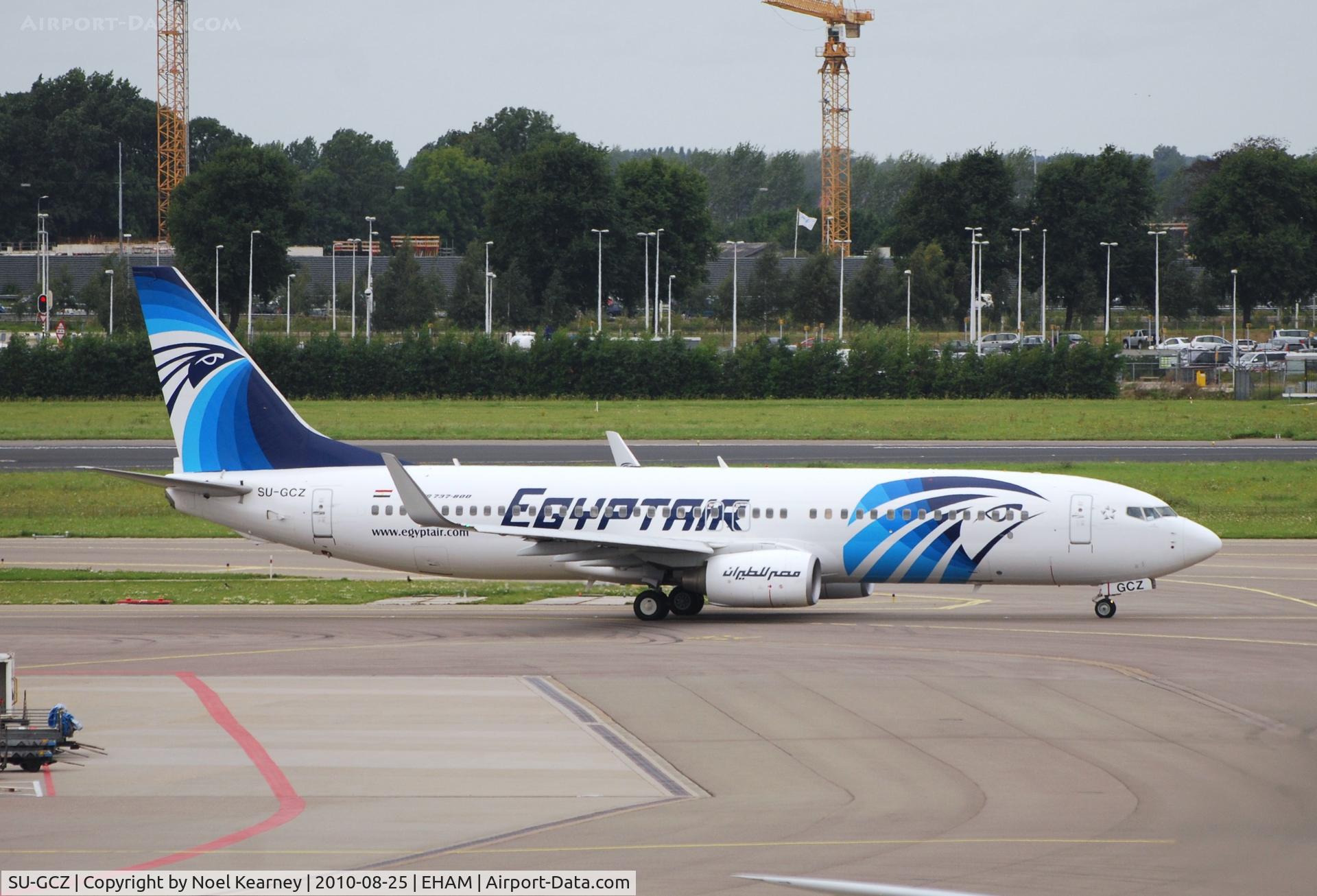 SU-GCZ, 2009 Boeing 737-866 C/N 35568, EGYPTAIR