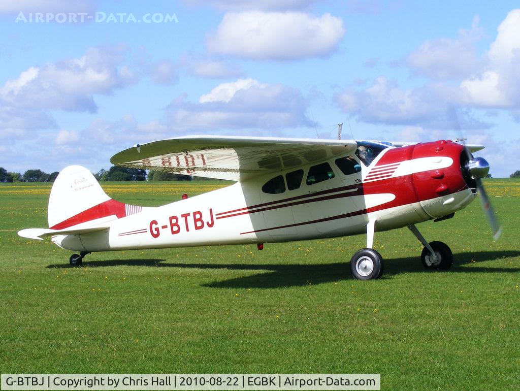 G-BTBJ, 1952 Cessna 190B C/N 16046, at the Sywell Airshow