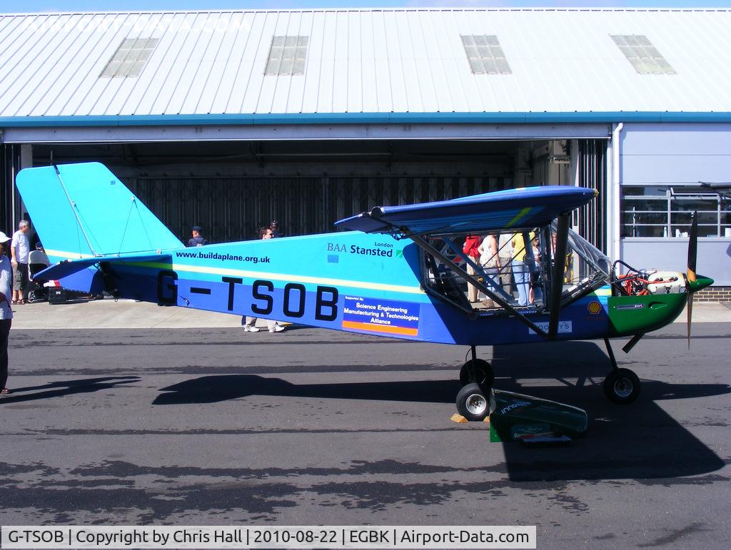 G-TSOB, 2005 Rans S-6ES Coyote II C/N PFA 204-14066, at the Sywell Airshow
