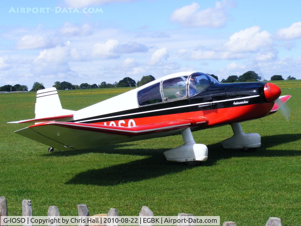G-IOSO, 1961 CEA Jodel DR.1050 Ambassadeur C/N 46, at the Sywell Airshow