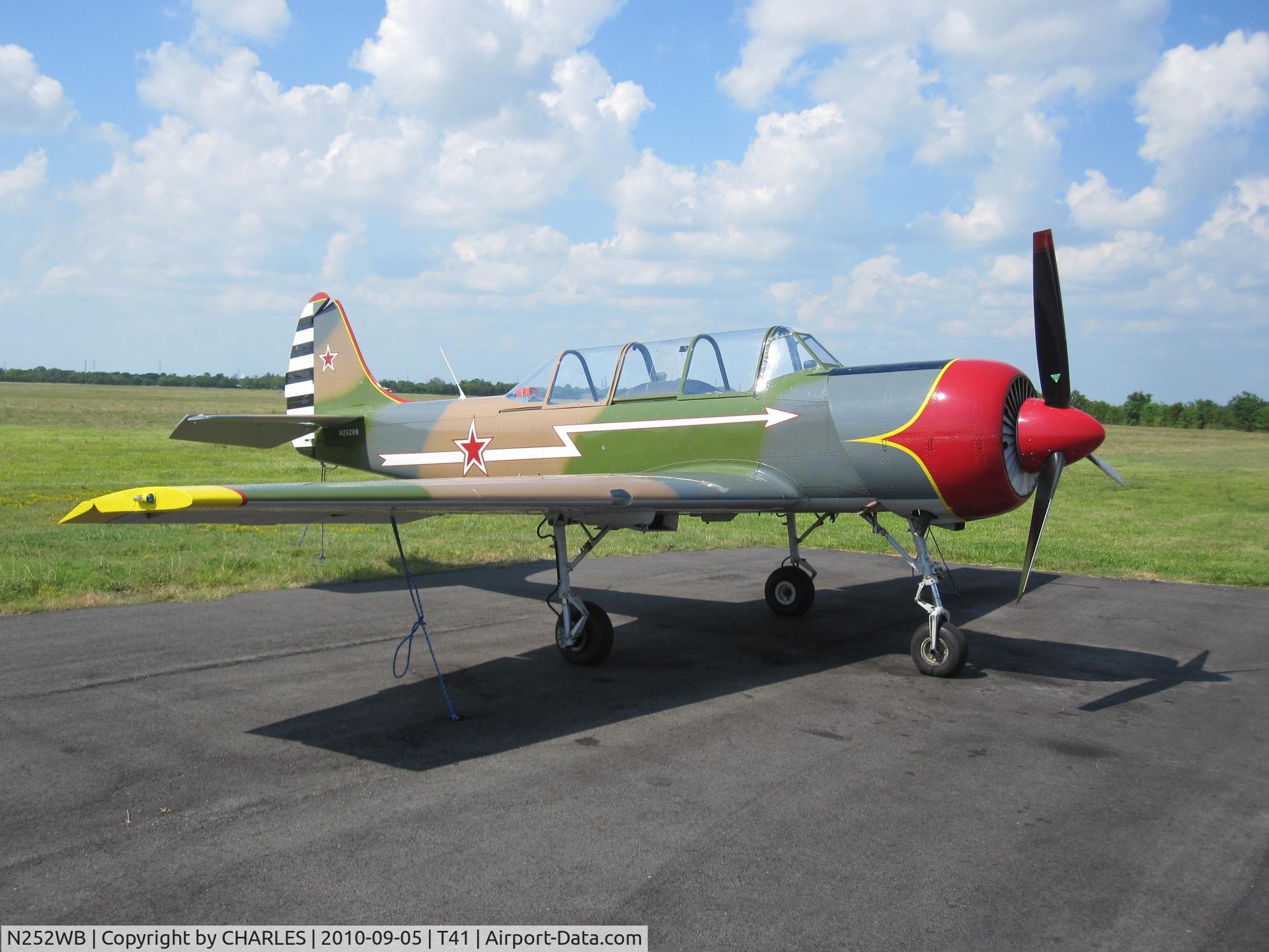 N252WB, 2000 Yakovlev (Aerostar) Yak-52W C/N 0012212, Beautiful