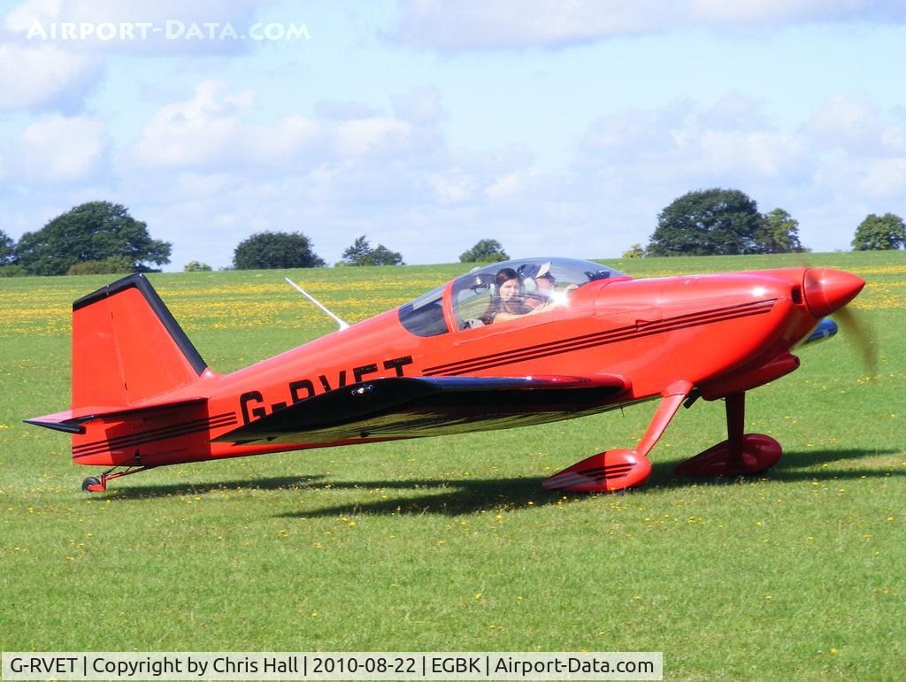 G-RVET, 1999 Vans RV-6 C/N PFA 181-12852, at the Sywell Airshow