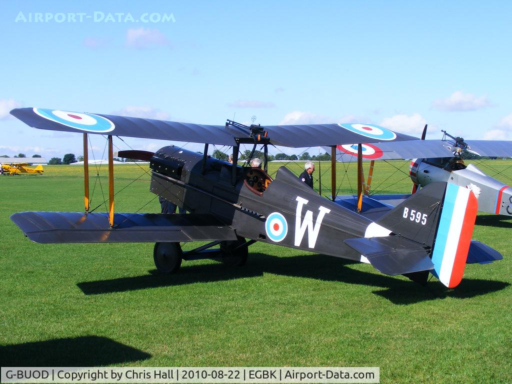 G-BUOD, 1995 Royal Aircraft Factory SE-5A Replica C/N PFA 020-10474, at the Sywell Airshow
