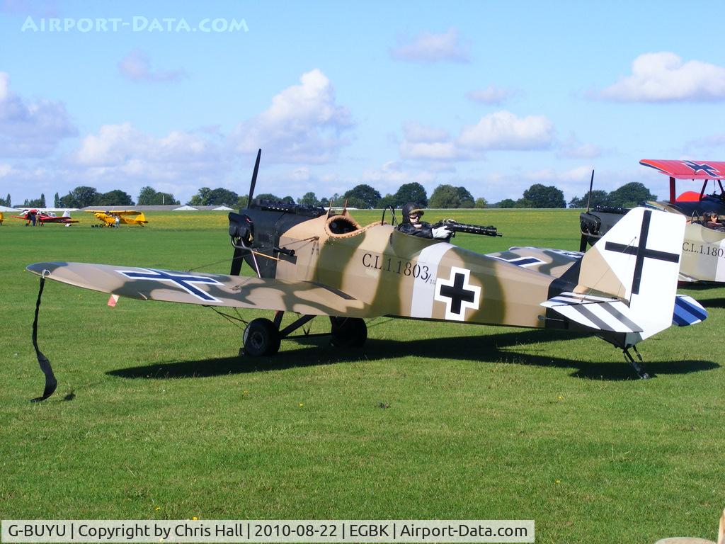 G-BUYU, 1995 Bowers Fly Baby 1A C/N PFA 016-12222, at the Sywell Airshow