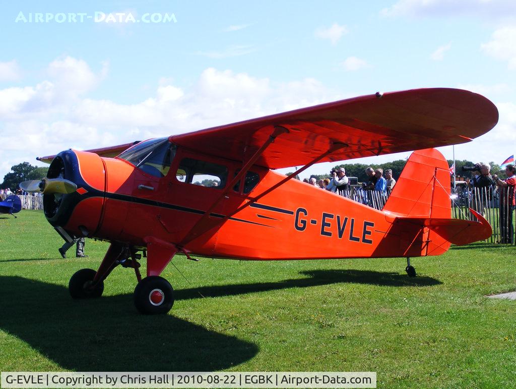 G-EVLE, 1939 Rearwin 8125 Cloudster C/N 803, at the Sywell Airshow