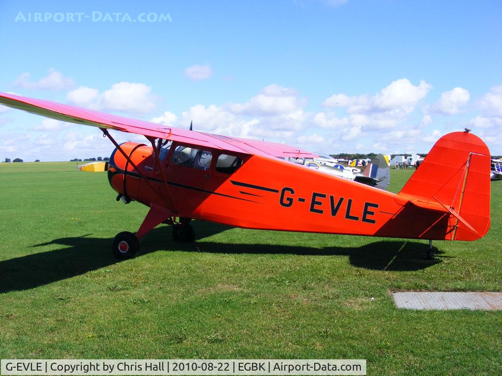G-EVLE, 1939 Rearwin 8125 Cloudster C/N 803, at the Sywell Airshow
