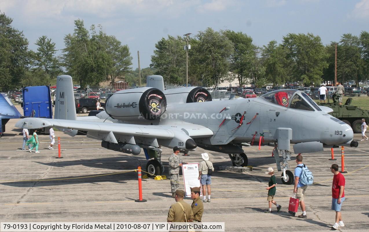 79-0193, 1979 Fairchild Republic A-10C Thunderbolt II C/N A10-0457, A-10