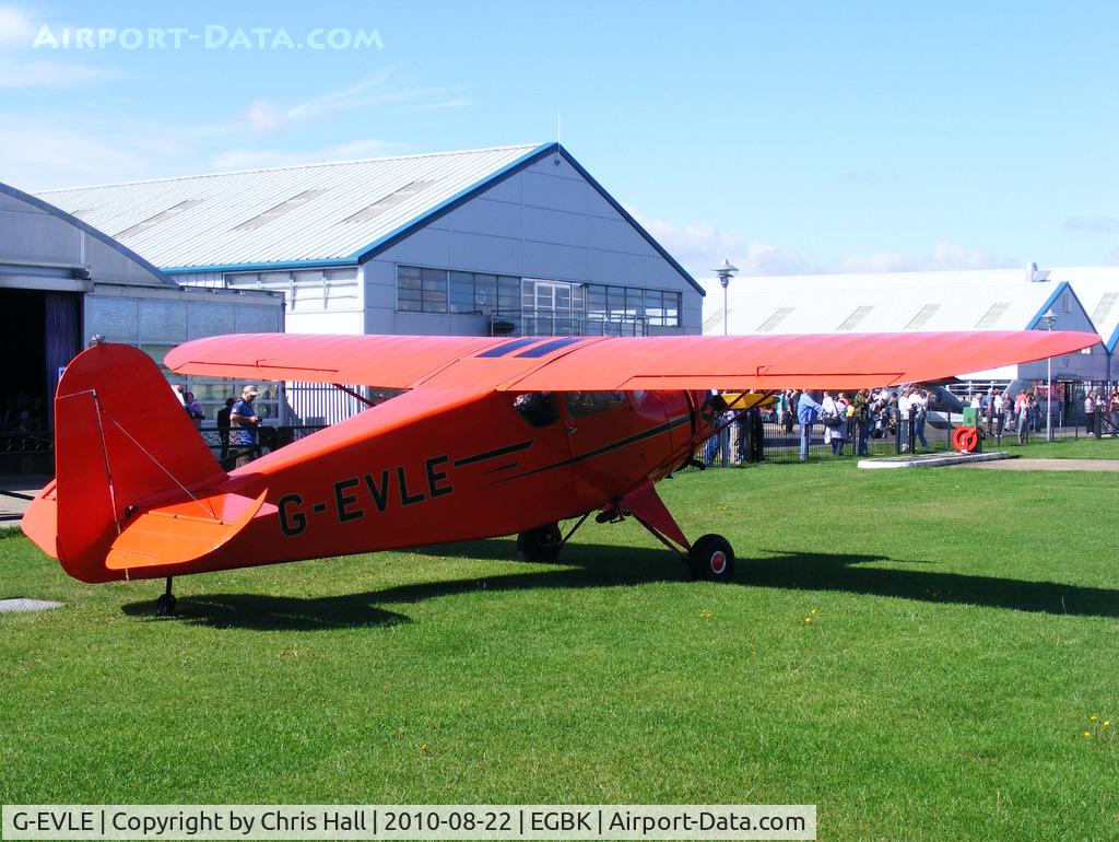 G-EVLE, 1939 Rearwin 8125 Cloudster C/N 803, at the Sywell Airshow