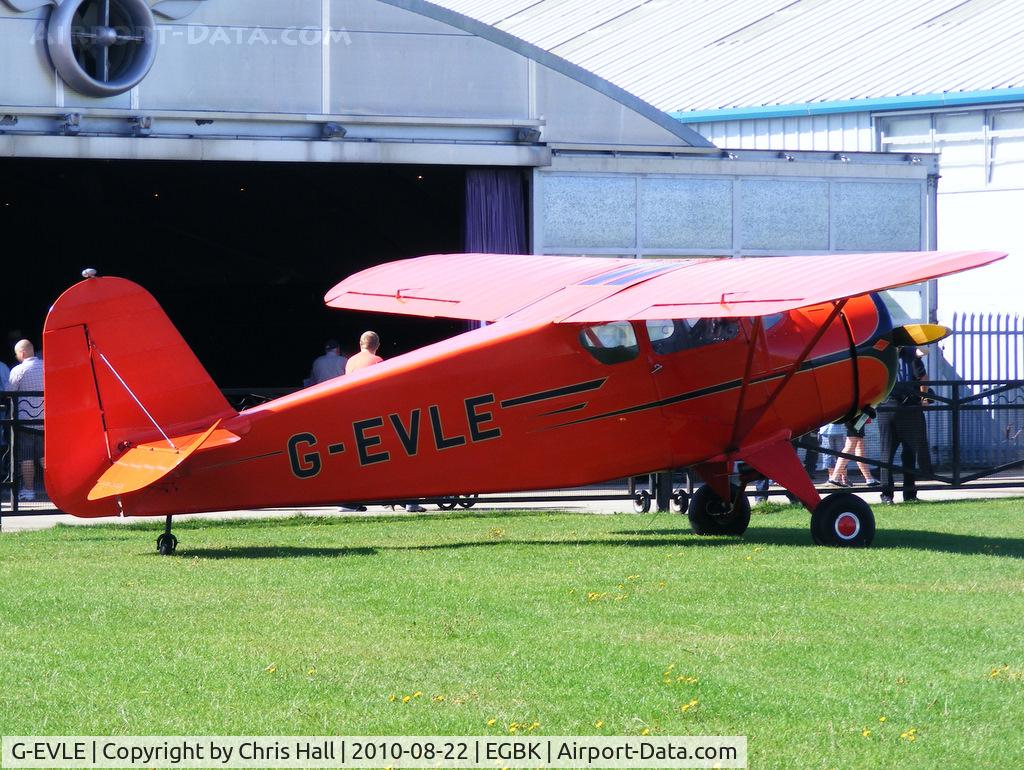 G-EVLE, 1939 Rearwin 8125 Cloudster C/N 803, at the Sywell Airshow