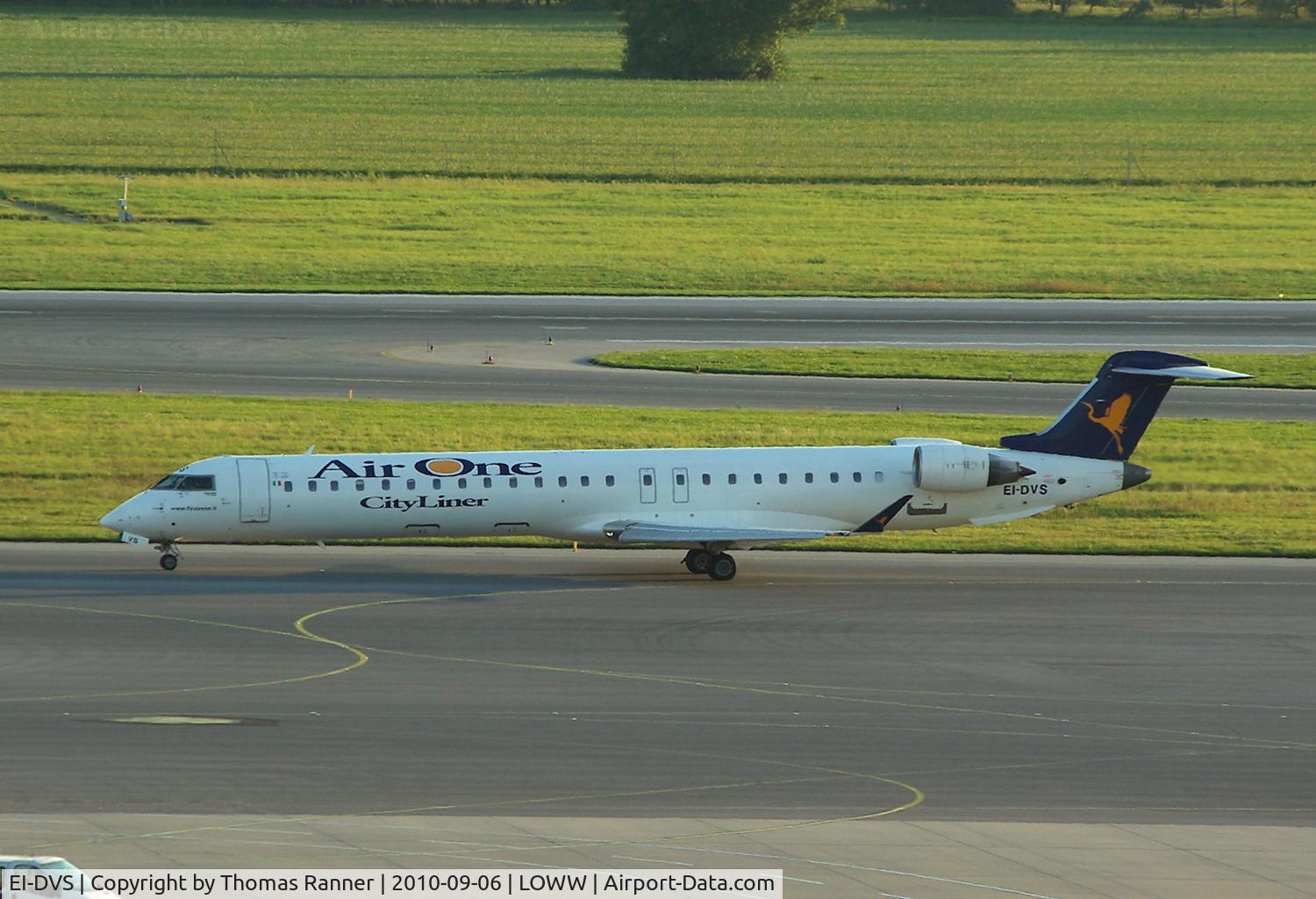 EI-DVS, 2007 Canadair CRJ-900LR (CL-600-2D24) C/N 15119, Air One Bombardier CRJ-900