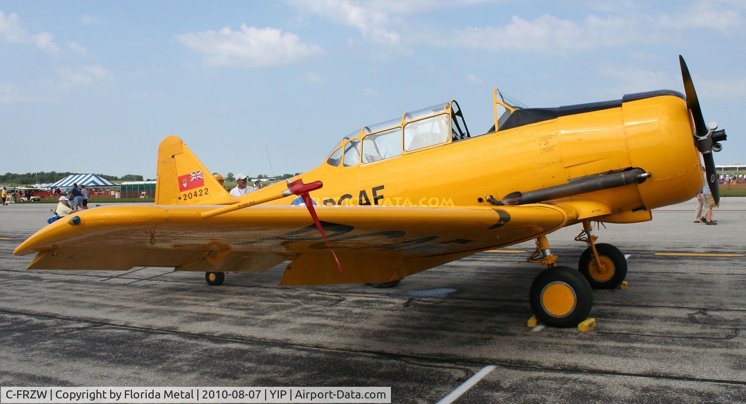 C-FRZW, 1952 Canadian Car & Foundry T-6 Harvard Mk.4 C/N CCF4-213, Harvard 4
