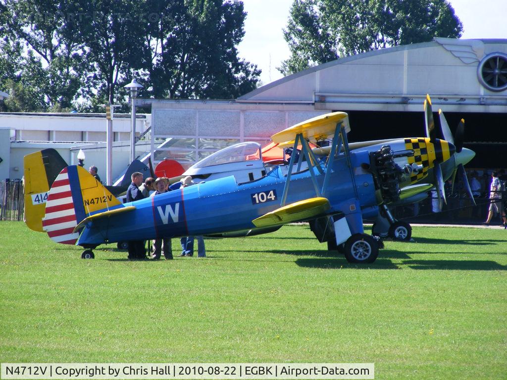 N4712V, 1949 Boeing E75 C/N 75-5094, at the Sywell Airshow