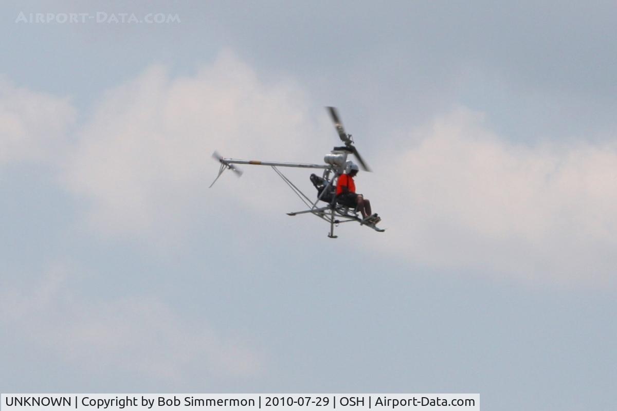 UNKNOWN, Helicopters Various C/N unknown, Mosquito Air ultralight helicopter at Airventure 2010 - Oshkosh, Wisconsin