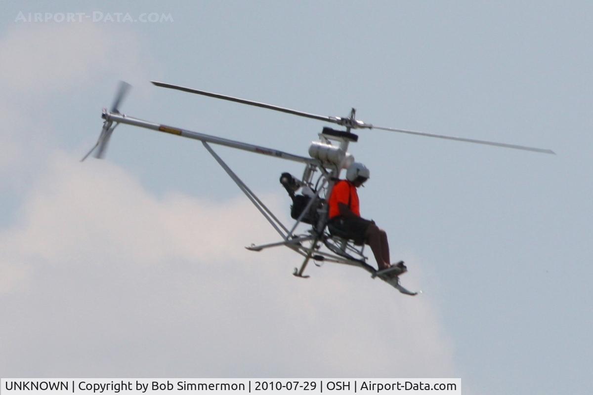 UNKNOWN, Helicopters Various C/N unknown, Mosquito Air ultralight helicpoter at Airventure 2010 - Oshkosh, Wisconsin