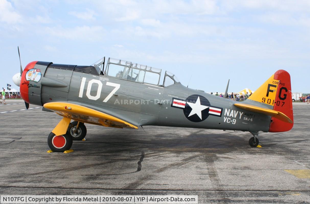 N107FG, 1944 North American AT-6D Texan C/N 121-41580, AT-6D