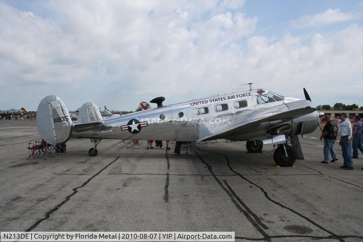 N213DE, 1942 Beech C-45H Expeditor C/N AF-392, C-45H